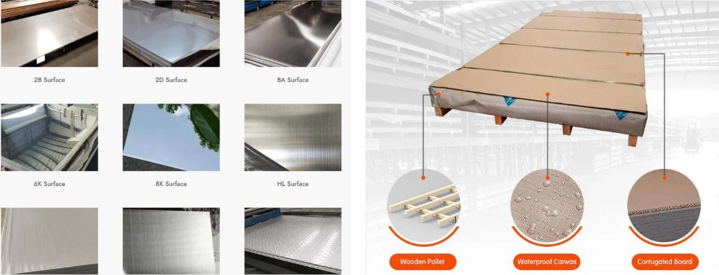 ASME SA240 316L stainless steel sheet ASME SA240 316L stainless steel sheet